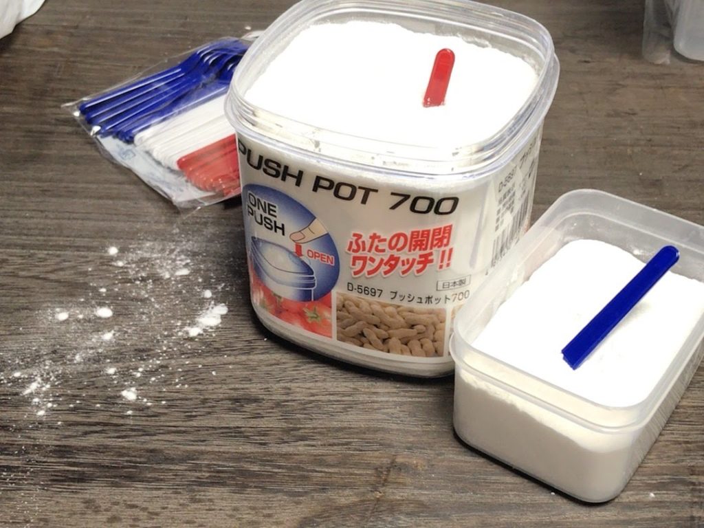 デキストリンの入れ物を作ってみたよ！取りやすくなって楽々♪糖質制限