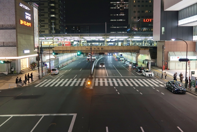 四ツ目通りの夜景