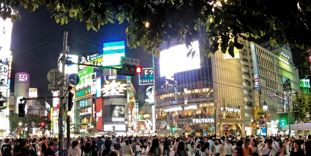 渋谷スクランブル交差点